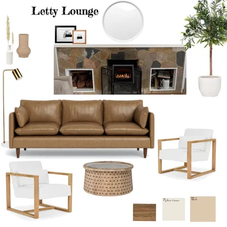 Letty Lounge Interior Design Mood Board by RT Interior Design on Style Sourcebook