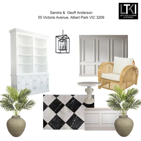 Sandra & Geoff Anderson Interior Design Mood Board by Jennifer Backhouse on Style Sourcebook