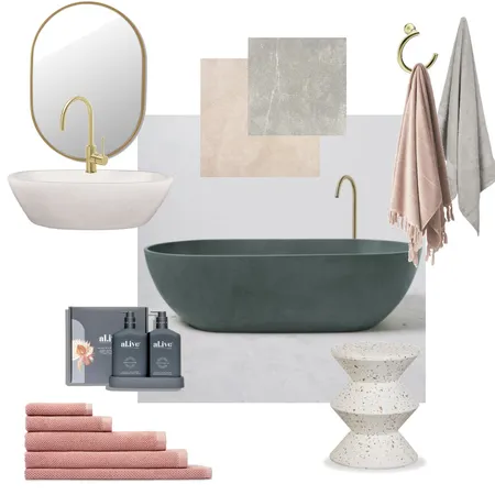 bathroom Interior Design Mood Board by amie greenslade on Style Sourcebook