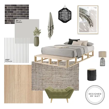 Bedroom Interior Design Mood Board by Designed By Nat on Style Sourcebook