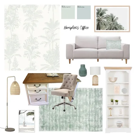 Hampton Office Interior Design Mood Board by Megan Woodgate Interiors on Style Sourcebook