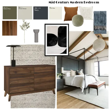 Mid Century Modern Interior Design Mood Board by Elaine Stephens on Style Sourcebook