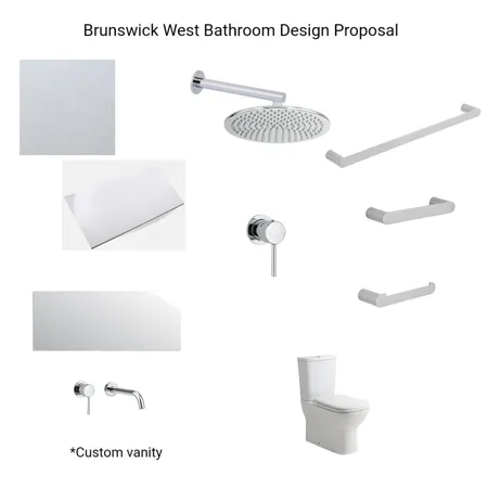 Brunswick West Interior Design Mood Board by Hilite Bathrooms on Style Sourcebook