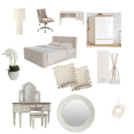 bedroom idea Interior Design Mood Board by happyechidna1234 on Style Sourcebook