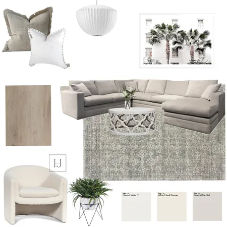 Living room Interior Design Mood Board by Hidden Jewel Interiors on Style Sourcebook