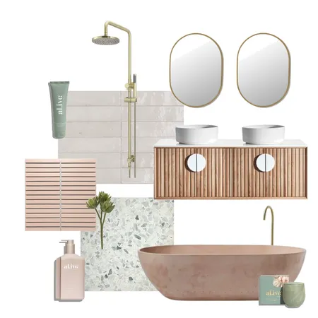 Bathroom Interior Design Mood Board by EKT on Style Sourcebook