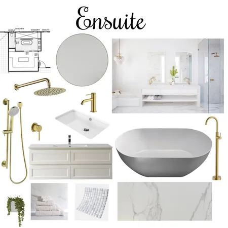 Kelly Ensuite Bathroom Interior Design Mood Board by ashbower on Style Sourcebook