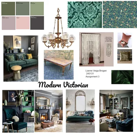 Modern Victorian Interior Design Mood Board by lianne veiga-brogan on Style Sourcebook