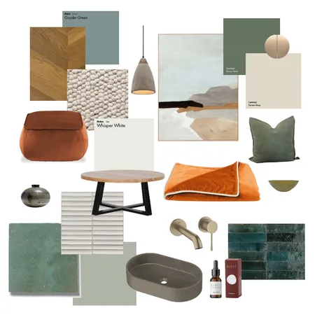 Mid Greens Interior Design Mood Board by Vanessa.Fox on Style Sourcebook