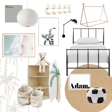 Coastal kids room Interior Design Mood Board by Designingly Co on Style Sourcebook