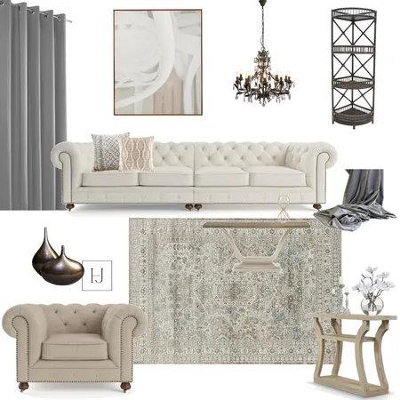 Living room Interior Design Mood Board by Hidden Jewel Interiors on Style Sourcebook