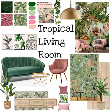 tropical2 Interior Design Mood Board by Tal Wilheim on Style Sourcebook