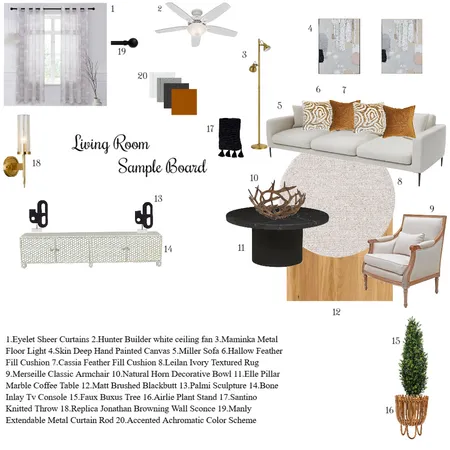 Living room Interior Design Mood Board by Getrude K on Style Sourcebook