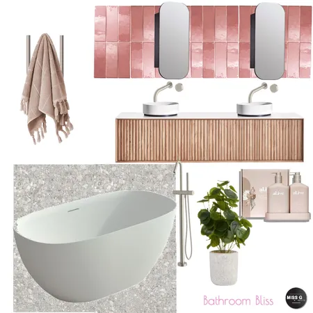 Pink Interior Design Mood Board by MISS G Interiors on Style Sourcebook