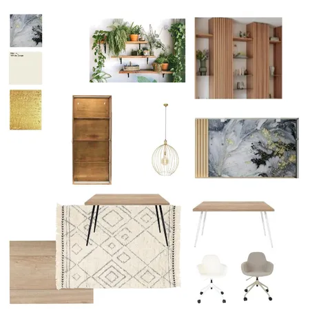 Werkkamer HJ en Joanne-2 Interior Design Mood Board by Studio Plus on Style Sourcebook