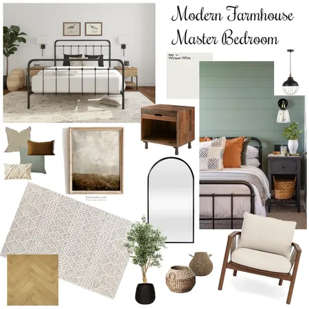 Modern Farmhouse master Interior Design Mood Board by natashahoff on Style Sourcebook