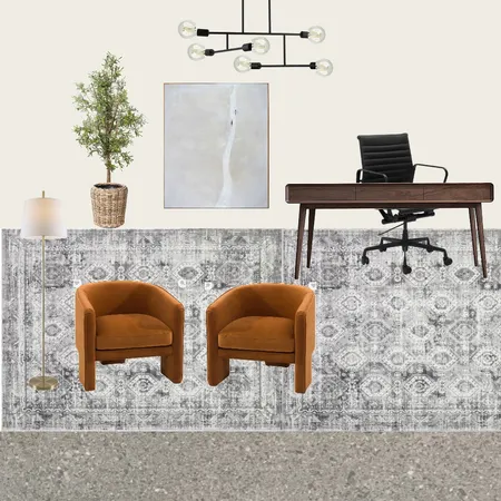 Mikes office Interior Design Mood Board by christinavbennett@gmail.com on Style Sourcebook