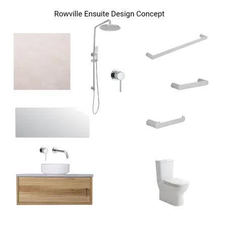 Rowville Ensuite Interior Design Mood Board by Hilite Bathrooms on Style Sourcebook