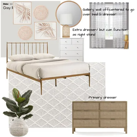 Tranquil Bedroom Interior Design Mood Board by AkilaRochelle Interiors on Style Sourcebook