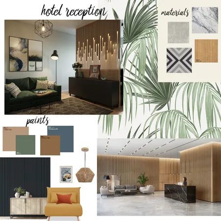 hotel reception Interior Design Mood Board by erma on Style Sourcebook