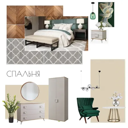 СПАЛЬНЯ Interior Design Mood Board by WYW on Style Sourcebook