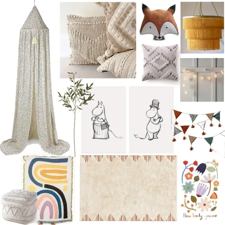 child's bedroom Interior Design Mood Board by Cinnamon Space Designs on Style Sourcebook