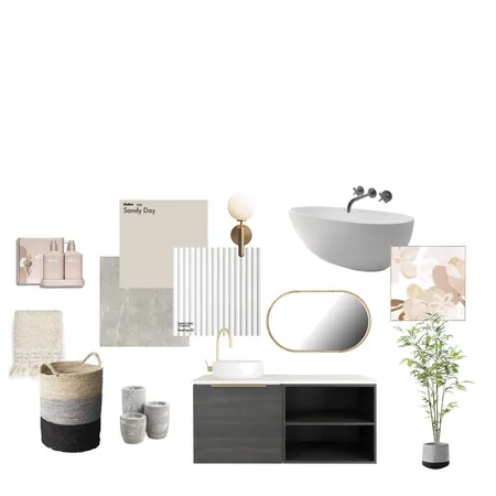 bathroom grey Interior Design Mood Board by westofhere on Style Sourcebook