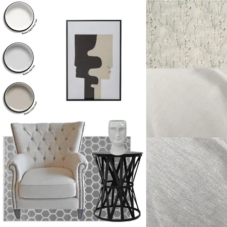 Monochrome Winter Interior Design Mood Board by Active Design on Style Sourcebook