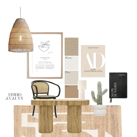 Dream Office Interior Design Mood Board by STUDIO AVALYN on Style Sourcebook