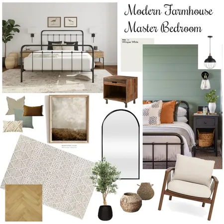 Modern Farmhouse master Interior Design Mood Board by natashahoff on Style Sourcebook