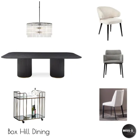 Box Hill Dining Interior Design Mood Board by MISS G Interiors on Style Sourcebook