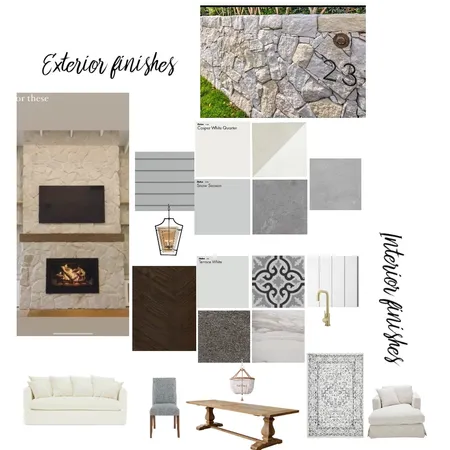 Coastal Hamptons Interior Design Mood Board by youngjo on Style Sourcebook