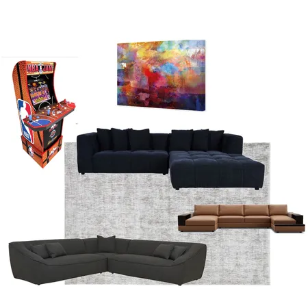 Attadale Theatre/Games ideas Interior Design Mood Board by Amanda Lee Interiors on Style Sourcebook