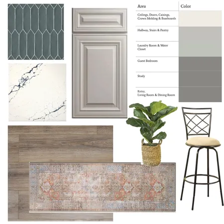 Kitchen Sample Board Interior Design Mood Board by vanoverallison7@gmail.com on Style Sourcebook