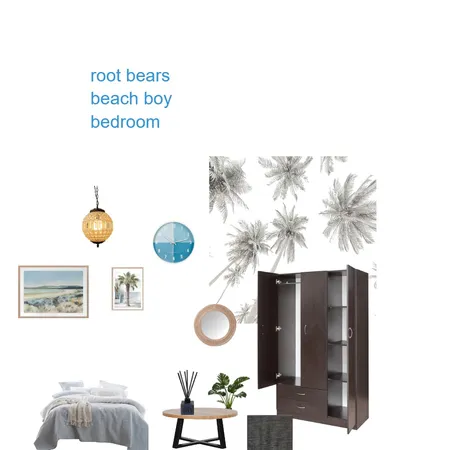 root bears beach boys bedroom Interior Design Mood Board by xLemonTeax on Style Sourcebook