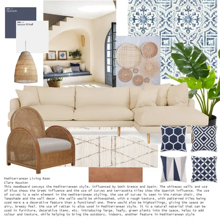 mediterranean moodboard Interior Design Mood Board by clrhstn on Style Sourcebook