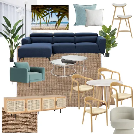 Bokarina Light Living Room Interior Design Mood Board by GregMack on Style Sourcebook