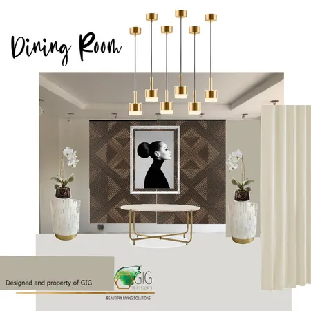 dining wall Interior Design Mood Board by Nadine Meijer on Style Sourcebook