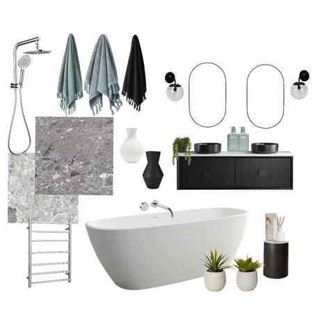 Monochrome Beauty Interior Design Mood Board by Ashlee58 on Style Sourcebook