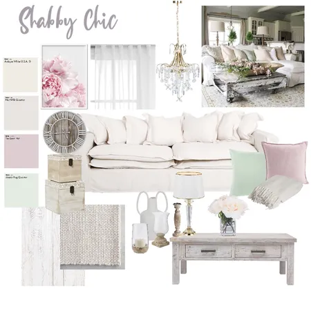 Less Shabby, More Chic Interior Design Mood Board by Designs by P on Style Sourcebook