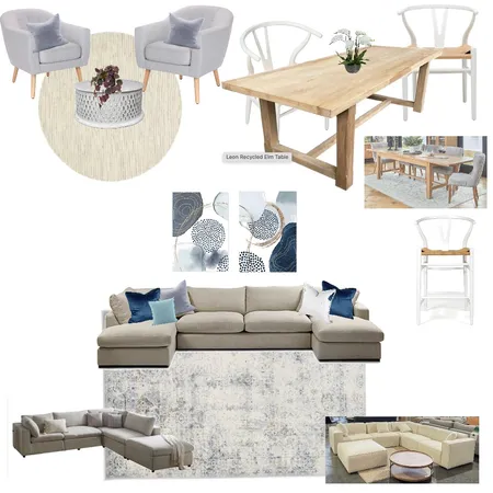 Shelley- Modern Coastal living Interior Design Mood Board by Amanda Lee Interiors on Style Sourcebook