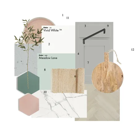 Kitchen material board Interior Design Mood Board by Hailey on Style Sourcebook