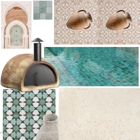 courtyard finishes Interior Design Mood Board by Blu Interior Design on Style Sourcebook