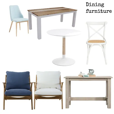 Dining furniture options - Fish shop Interior Design Mood Board by MANUELACREA on Style Sourcebook