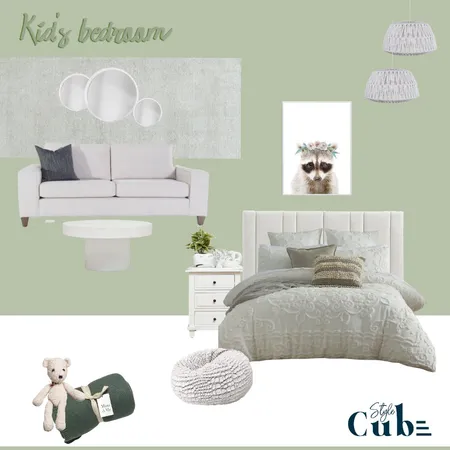 sage kids bed Interior Design Mood Board by Toni Martinez on Style Sourcebook