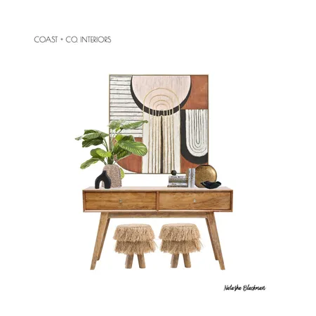 Console Table Styling Interior Design Mood Board by Coast and Co. Interiors on Style Sourcebook