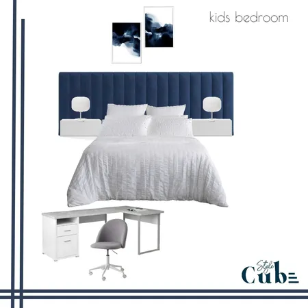 blue kids bed Interior Design Mood Board by Toni Martinez on Style Sourcebook