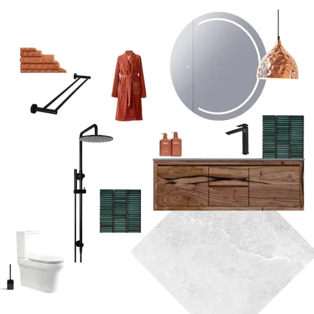 Bathroom Barb Interior Design Mood Board by by caddie on Style Sourcebook