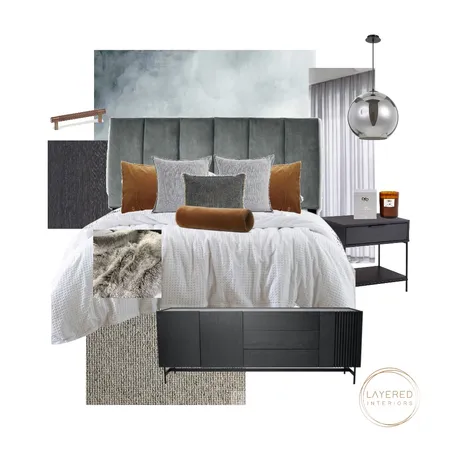 Swansea St Guest Bedroom Interior Design Mood Board by Layered Interiors on Style Sourcebook