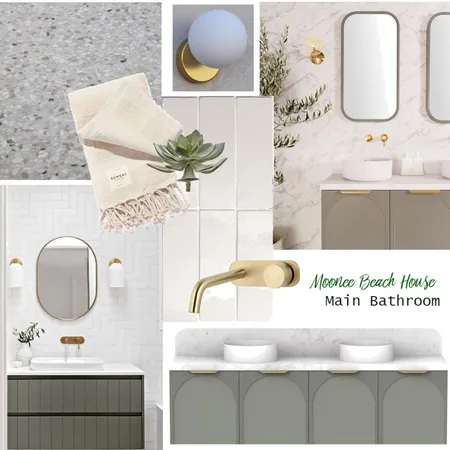 Girls Bathroom Interior Design Mood Board by EKT on Style Sourcebook